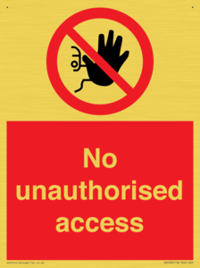No unauthorised access